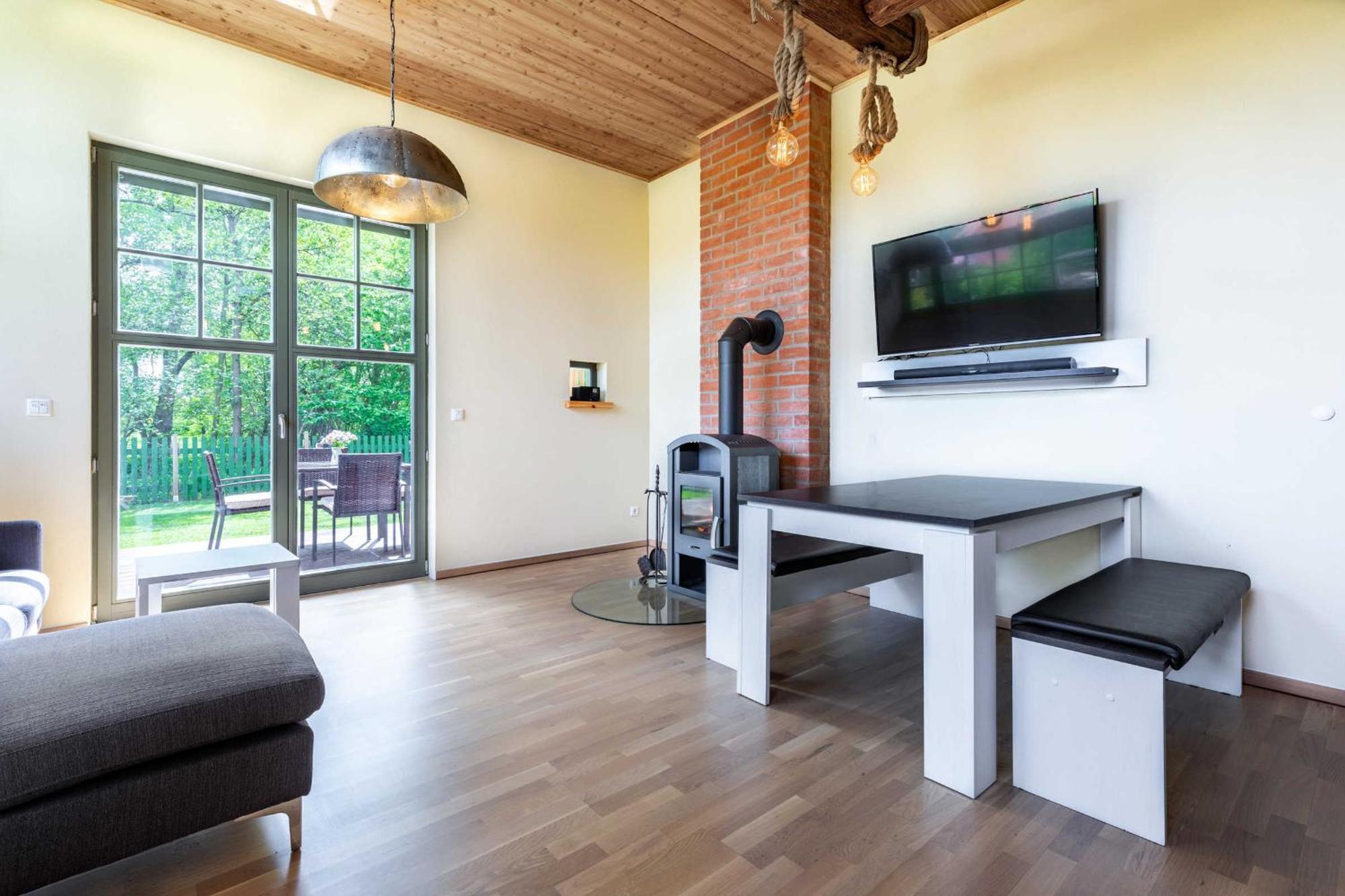 Ferienhaus Sonne Mond Und Sterne B Steffenshagen Exteriör bild