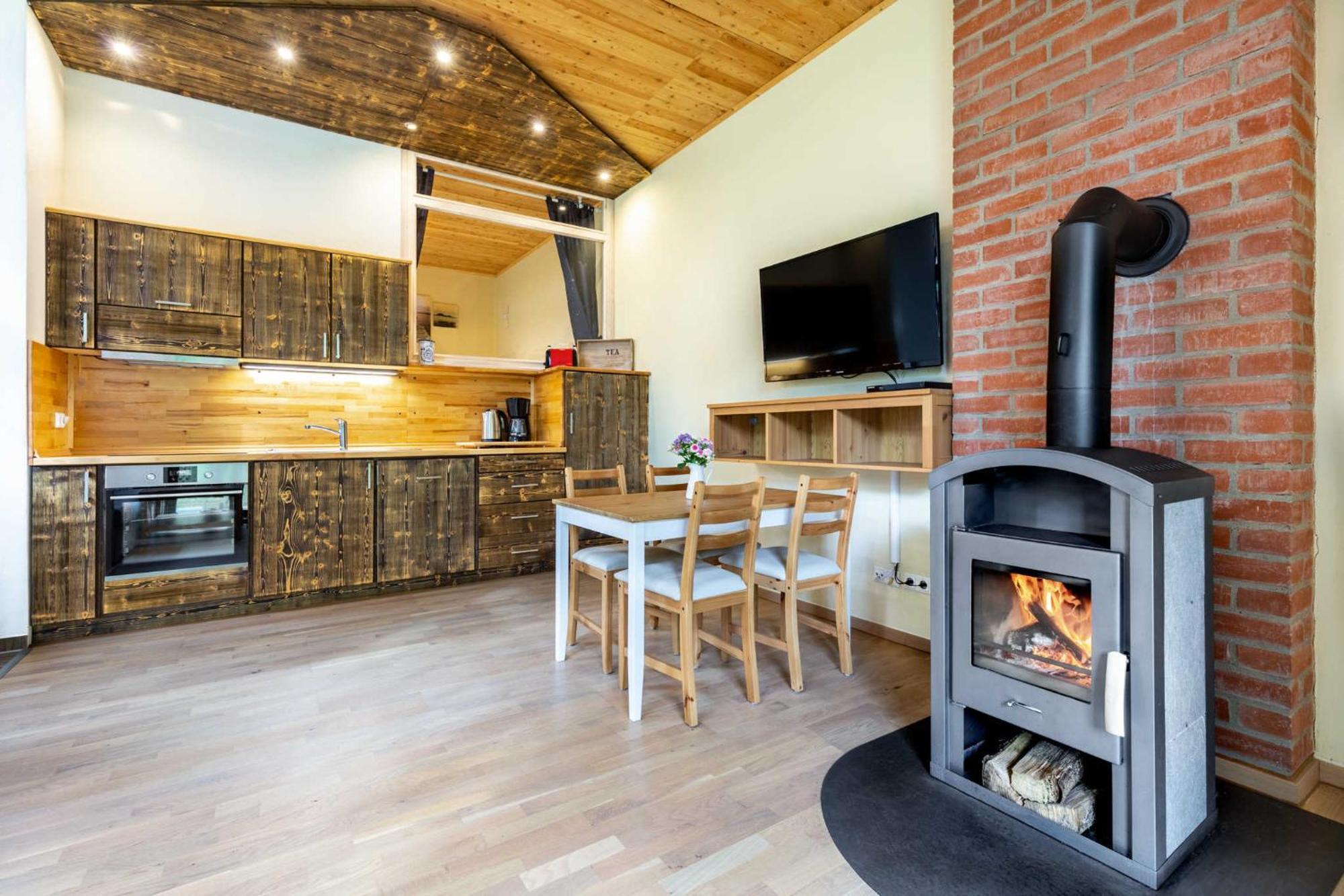 Ferienhaus Sonne Mond Und Sterne B Steffenshagen Exteriör bild